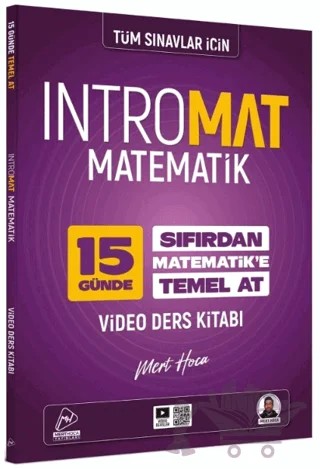 Tüm Sınavlar için IntroMat Matematik Video Ders Kitabı – Mert Güven – Mert Hoca Yayınları kitap kapağı