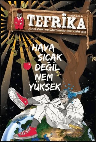 Tefrika 2 Aylık Sohbet Muhabbet Dergisi Sayı: 4 Eylül / Ekim 2014 – Tefrika Dergisi kitap kapağı