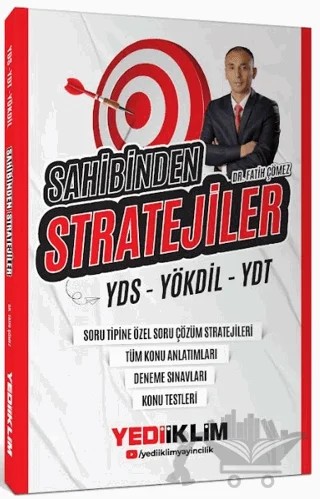 YDS YÖKDİL YDT Sahibinden Stratejiler – Fatih Çömez – Yediiklim Yayınları kitap kapağı