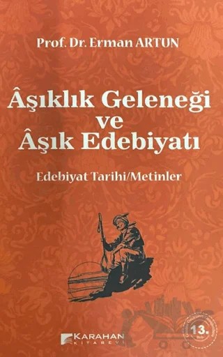 Aşıklık Geleneği ve Aşık Edebiyatı – Erman Artun – Karahan Kitabevi kitap kapağı