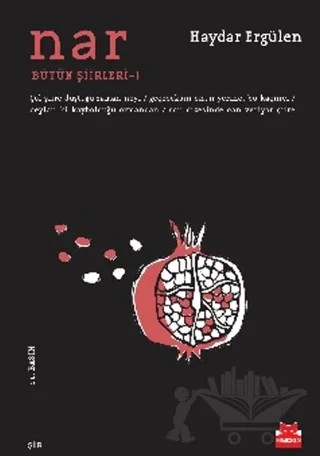 Nar – Haydar Ergülen – Kırmızı Kedi Yayınevi kitap kapağı