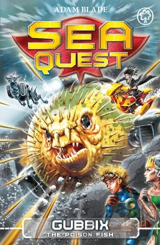 Sea Quest: Gubbix the Poison Fish: Book 16 – Adam Blade – Hachette Books kitap kapağı