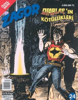 Diablar’ın Kötülükleri - Zagor Özel Seri Sayı 24 – Lal Kitap kitap kapağı