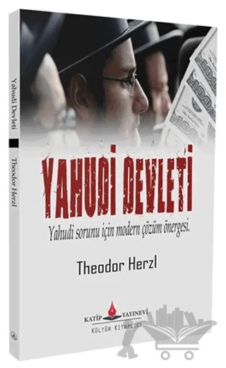 Yahudi Devleti – Theodor Herzl – Katip Yayınları kitap kapağı