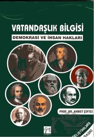 Hukuka Giriş ve Vatandaşlık Bilgisi – Ahmet Çiftçi – Gazi Kitabevi kitap kapağı
