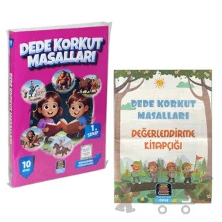 1. Sınıf Okuma Seti Dede Korkut Masalları 10 Kitap + Değerlendirme Kitapçığı İlaveli – Kolektif – Mercan Okul Yayınları kitap kapağı