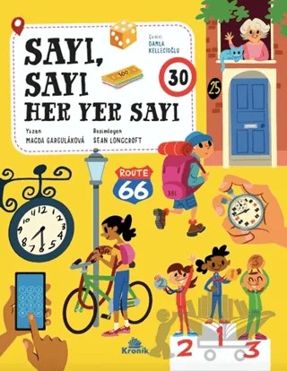 Sayı, Sayı Her Yer Sayı – Magda Gargulakova – Kronik Çocuk kitap kapağı