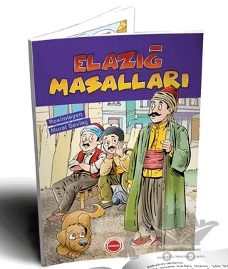 Elazığ Masalları (Resimli) – Ekrem Katı – Bordo Ressam kitap kapağı