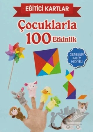 Eğitici Kartlar - Çocuklarla 100 Etkinlik – Kolektif – Teleskop Popüler Bilim kitap kapağı