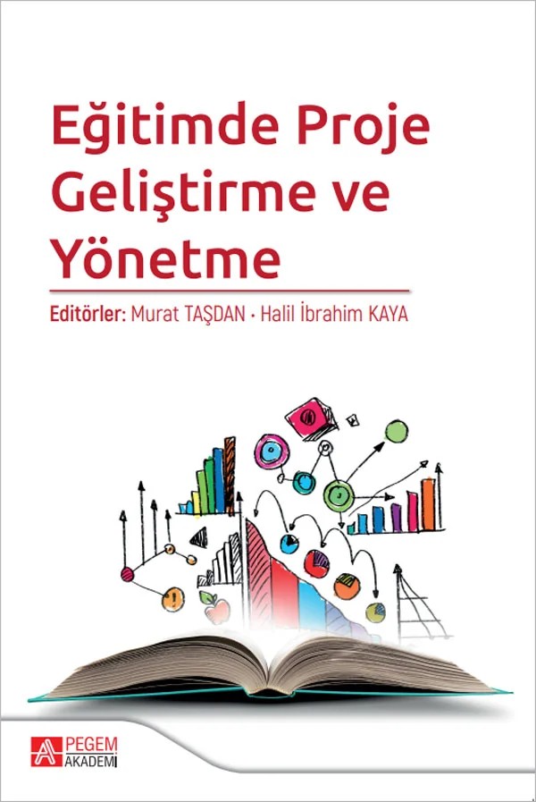 Eğitimde Proje Geliştirme ve Yönetme – Murat Taşdan, Ali İbrahim Can Gözüm, Aslı Yurttaş, Behçet Oral – Pegem Akademi Yayıncılık kitap kapağı