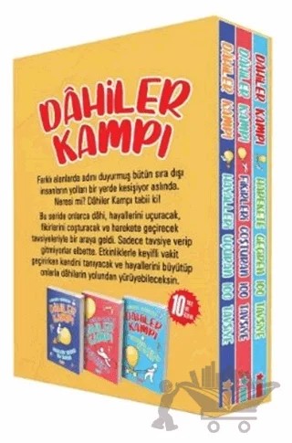 Dahiler Kampı Seti Kutulu (3 Kitap Takım) – Alexander Winterman – Acayip Kitaplar kitap kapağı