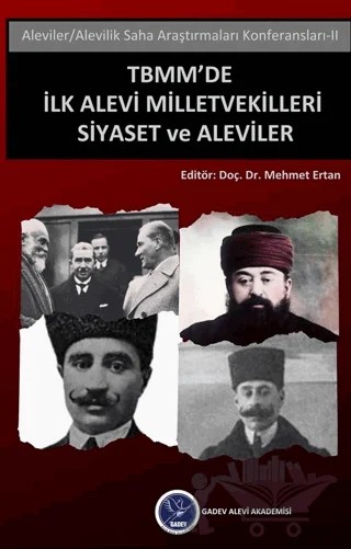 TBMM'de İlk Alevi Milletvekilleri – Murat Arpacı, Özlem İngün Karkış, Meral Salman Yıkmış – GADEV kitap kapağı