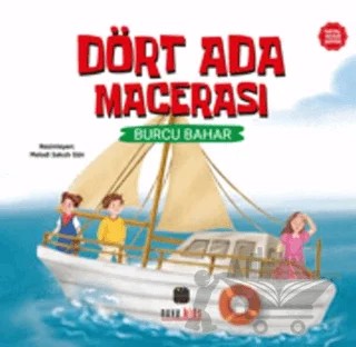 Dört Ada Macerası – Burcu Bahar – Nova Kids kitap kapağı