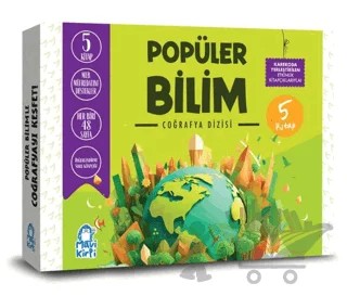 Popüler Bilim Coğrafya Set (5 Kitap) – Kolektif – Mavi Kirpi Yayınları kitap kapağı