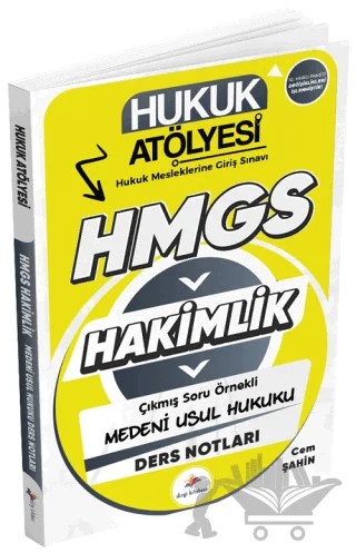 Hukuk Atölyesi HMGS Hakimlik Medeni Usul Hukuku Ders Notları – Cem Şahin – Dizgi Kitap kitap kapağı