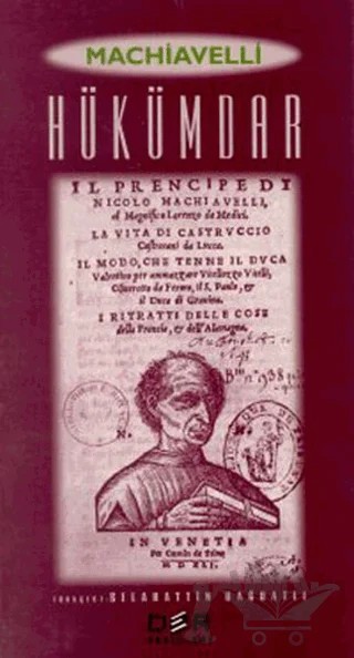 Hükümdar – Niccolo Machiavelli – Der Yayınları kitap kapağı