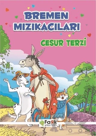 Bremen Mızıkacıları - Cesur Terzi – Ali Polat – Fark Yayınları kitap kapağı