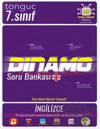7. Sınıf Dinamo İngilizce Soru Bankası – Kolektif – Tonguç Akademi kitap kapağı