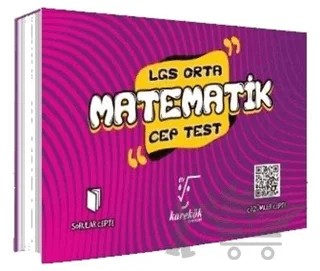 LGS Cep Test Matematik (Orta) – Kolektif – Karekök Yayıncılık kitap kapağı
