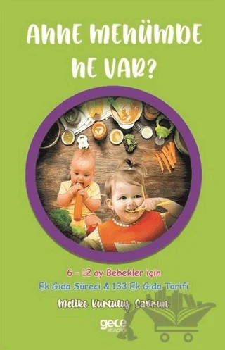 Anne Menümde Ne Var? – Melike Kurtuluş Savrun – Gece Kitaplığı kitap kapağı