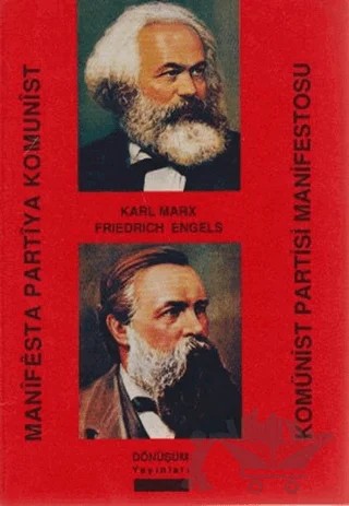 Komünist Partisi Manifestosu / Manifesta Partiya Komunist – Friedrich Engels, Karl Marx – Dönüşüm Yayınları kitap kapağı