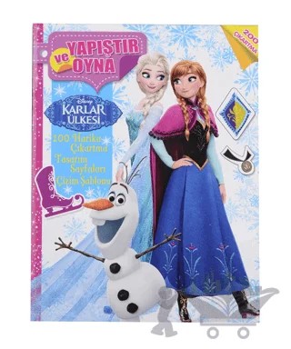 Disney Karlar Ülkesi Yapıştır ve Oyna – Kolektif – Doğan Egmont Yayıncılık kitap kapağı