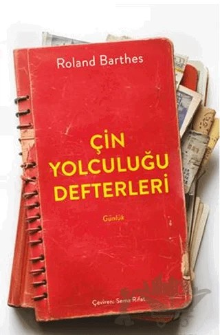 Çin Yolculuğu Defterleri – Roland Barthes – Alfa Yayınları kitap kapağı