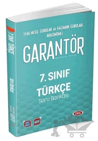 7. Sınıf Garantör Türkçe Soru Bankası – Kolektif – Data Yayınları kitap kapağı