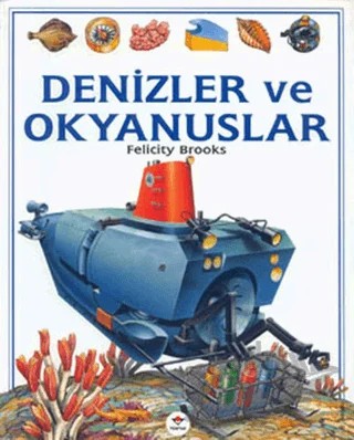 Denizler ve Okyanuslar – Felicity Brooks – TÜBİTAK Yayınları kitap kapağı