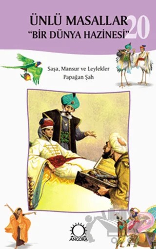Ünlü Masallar 20 - Bir Dünya Hazinesi – Kolektif – Angora Kitapları kitap kapağı