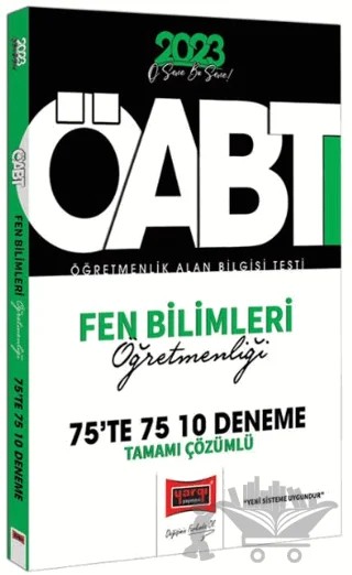 2023 KPSS ÖABT Fen Bilimleri Öğretmenliği Tamamı Çözümlü 10 Deneme – Kolektif – Yargı Yayınevi kitap kapağı