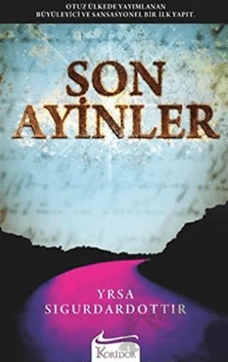 Son Ayinler – Yrsa Sigurdardottir – Koridor Yayıncılık kitap kapağı