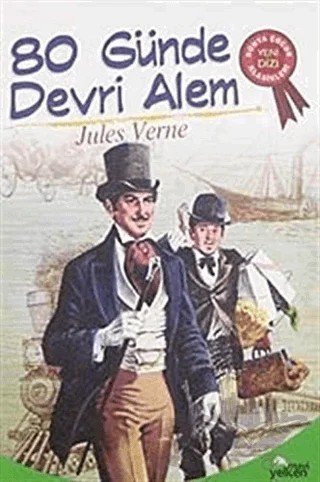 80 Günde Devri Alem – Jules Verne – Mavi Yelken Yayıncılık kitap kapağı