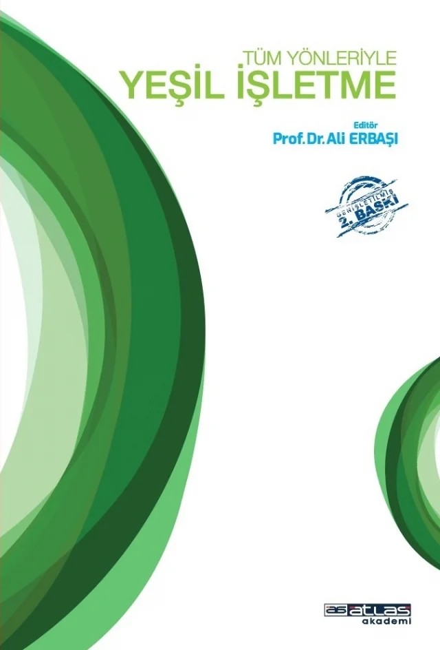 Tüm Yönleriyle YEŞİL İŞLETME – Ali Erbaşı – Atlas Akademi kitap kapağı