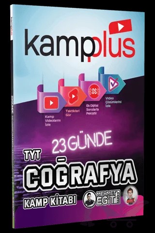 Kampplus 23 Günde TYT Coğrafya Kampı – Kolektif – Tonguç Akademi kitap kapağı