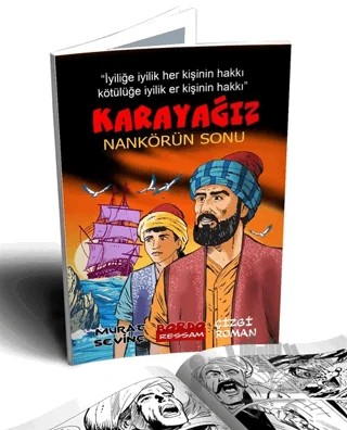Karayağız Nankörün Sonu – Murat Sevinç – Bordo Ressam kitap kapağı