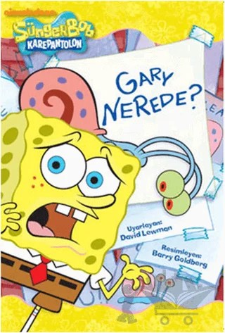 Sünger Bob - Gary Nerede? – David Lewman – Doğan Egmont Yayıncılık kitap kapağı