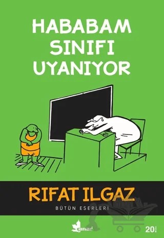 Hababam Sınıfı Uyanıyor – Rıfat Ilgaz – Çınar Yayınları kitap kapağı