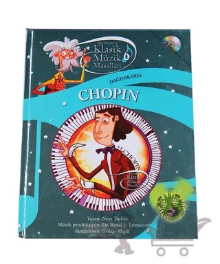 Chopin - Dağınık Oda – Neşe Türkeş – Doğan Egmont Yayıncılık kitap kapağı