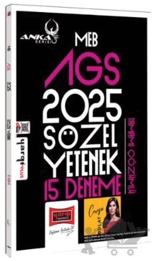2025 MEB-AGS Anka Serisi Sözel Yetenek Tamamı Çözümlü 15 Deneme – Cansu Bolat – Yargı Yayınevi kitap kapağı
