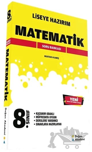8. Sınıf Matematik Soru Bankası – Kolektif – Doğan Akademi kitap kapağı