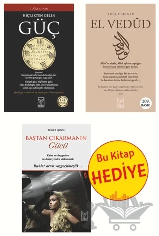 Hiç’likten Gelen Güç - El Vedûd - 2' li Set – Tuğçe Işınsu – Feniks Yayınları kitap kapağı