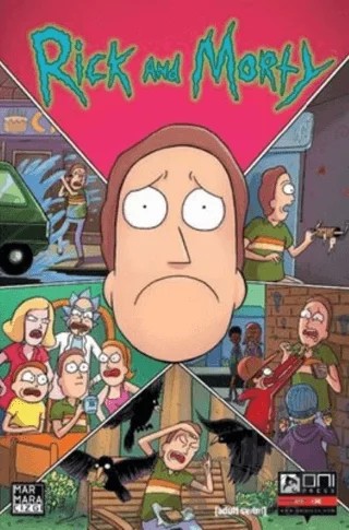 Rick and Morty 36 – Zac Gorman – Marmara Çizgi kitap kapağı