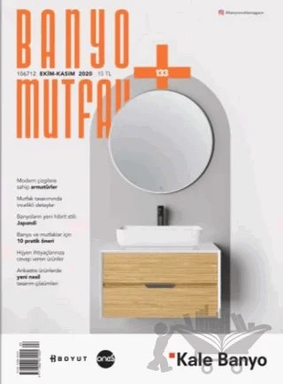 Banyo Mutfak Dergisi Sayı: 133 Ekim - Kasım 2020 – Boyut Yayın Grubu kitap kapağı