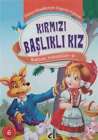 Balım Masalları - Kırmızı Başlıklı Kız – Kolektif – Damla Yayınevi kitap kapağı