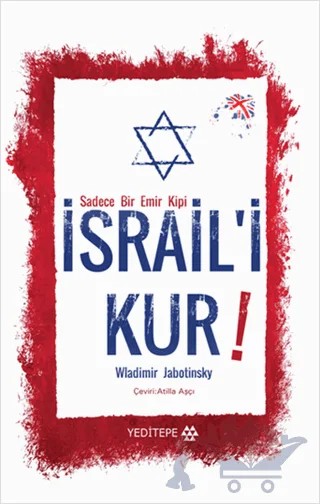 İsrail'i Kur – Wladimir Jabotinsky – Yeditepe Yayınevi kitap kapağı