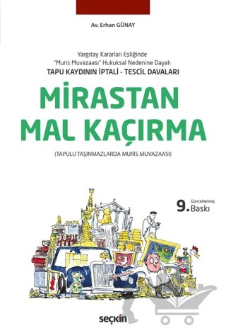Mirastan Mal Kaçırma – Erhan Günay – Seçkin Yayıncılık kitap kapağı