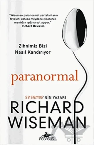 Paranormal – Richard Wiseman – Pegasus Yayınları kitap kapağı