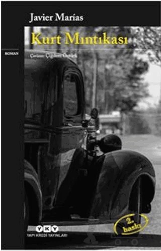 Kurt Mıntıkası – Javier Marias – Yapı Kredi Yayınları kitap kapağı