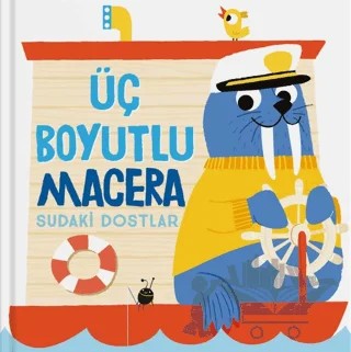 Üç Boyutlu Macera - Sudaki Dostlar – Kolektif – İndigo Çocuk kitap kapağı